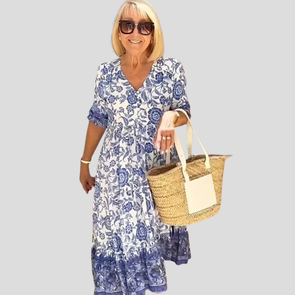 Ursula™ – Comfortabele zomerjurk, licht, vrouwelijk en elegant