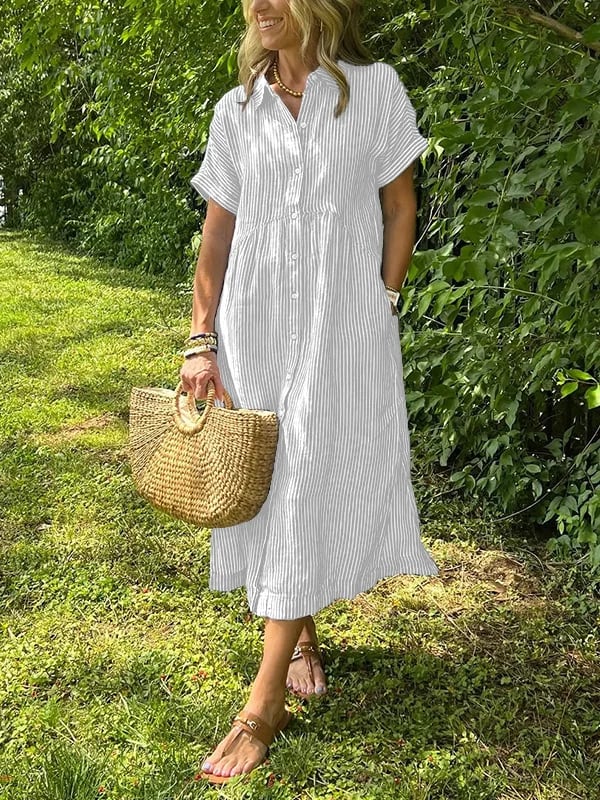 Theda™ – Comfortabele maxi-jurk voor elke dag