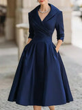 Liviane | Elegante satijnen jurk