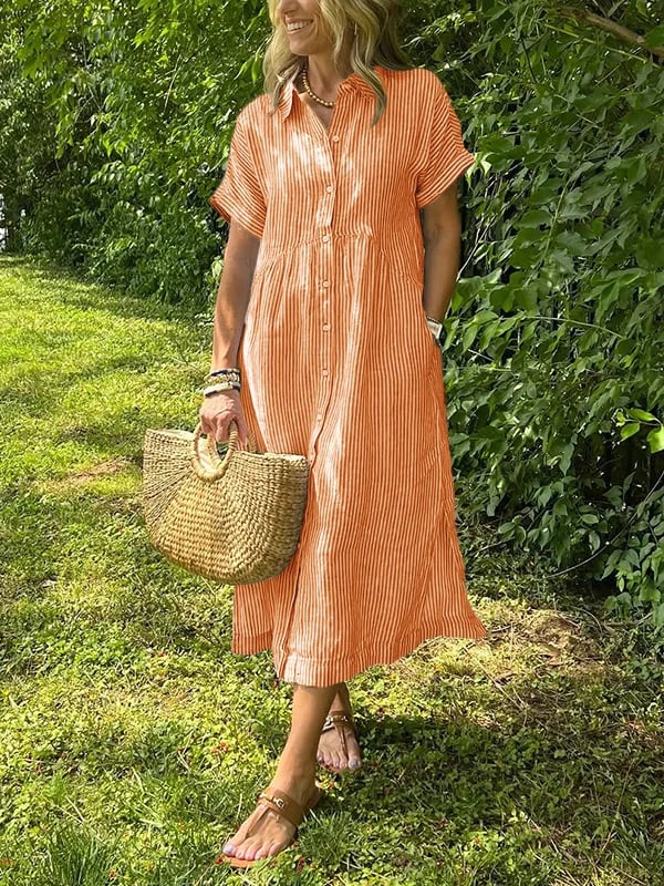 Theda™ – Comfortabele maxi-jurk voor elke dag