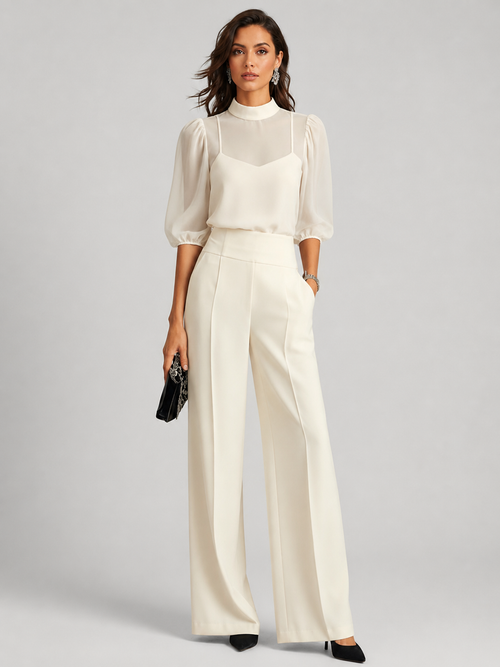Amara | Driedelige chiffonset