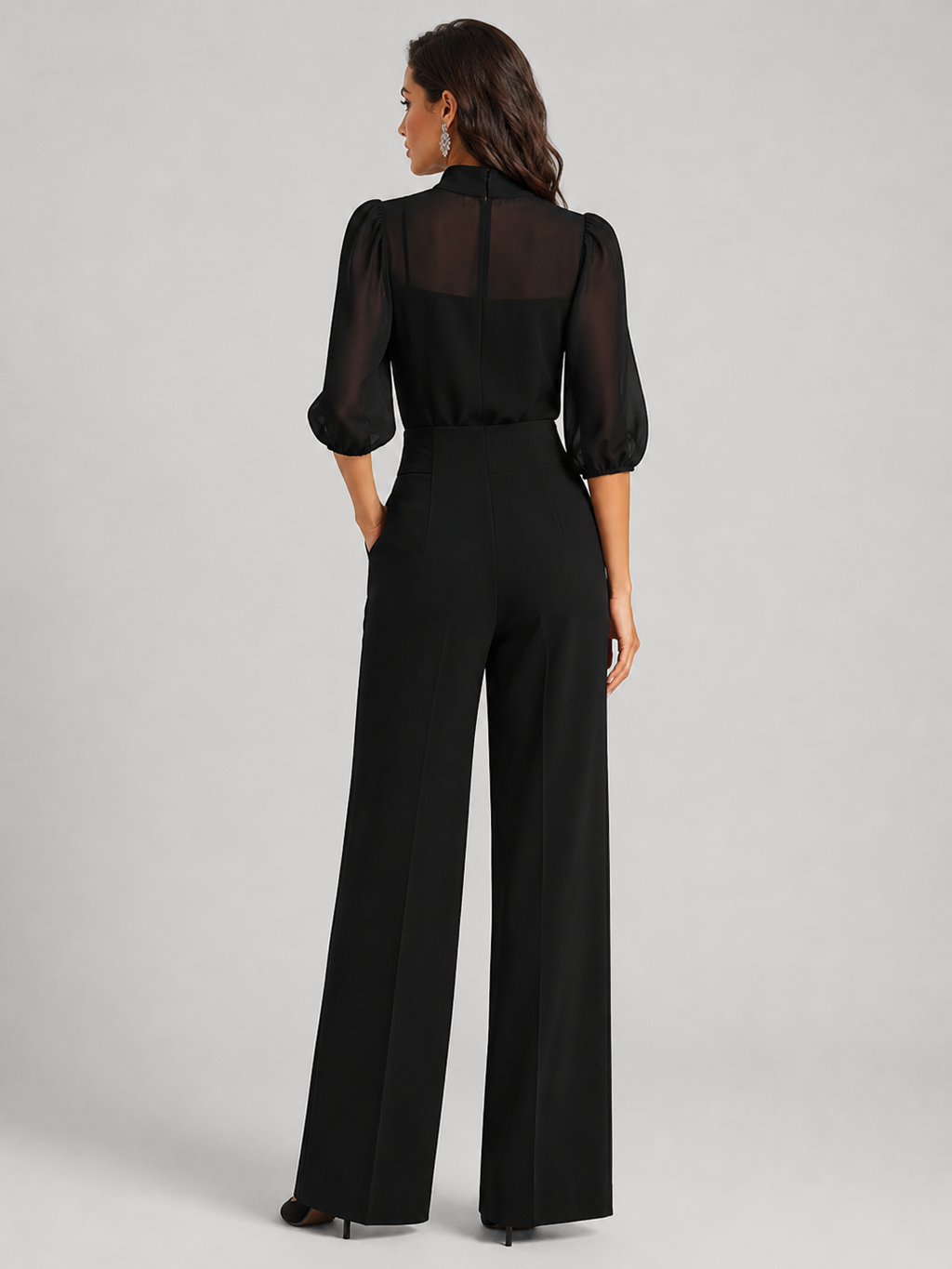 Amara | Driedelige chiffonset