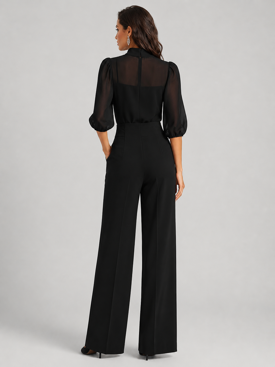 Amara | Driedelige chiffonset