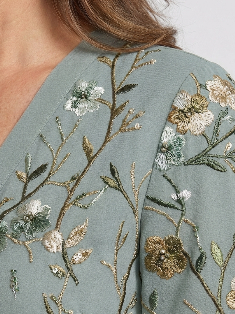Amelie | Maxi-jurk met bloemenprint