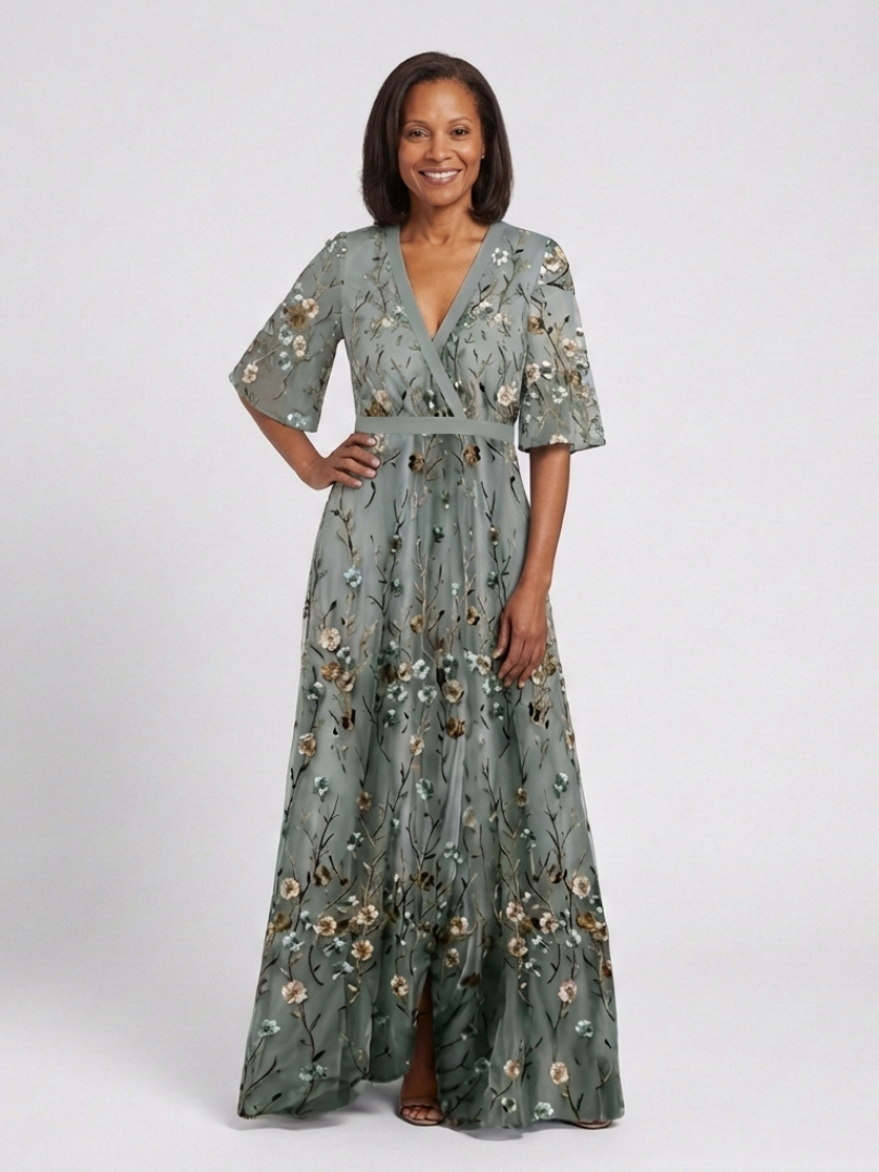 Amelie | Maxi-jurk met bloemenprint
