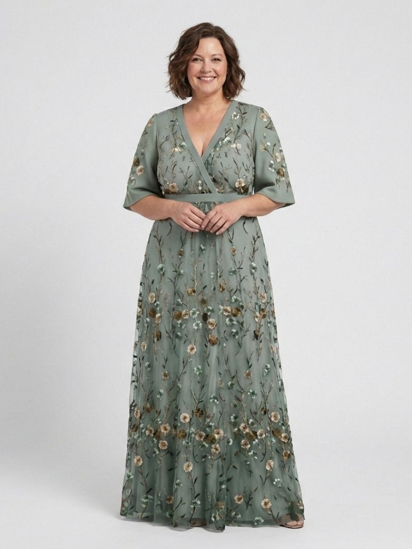 Amelie | Maxi-jurk met bloemenprint