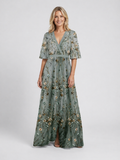 Amelie | Maxi-jurk met bloemenprint