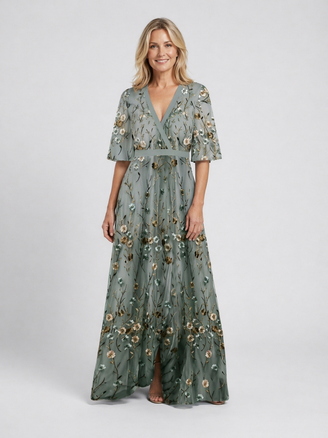 Amelie | Maxi-jurk met bloemenprint