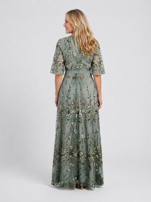Amelie | Maxi-jurk met bloemenprint