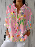Fiona | Lentetuin Blouse