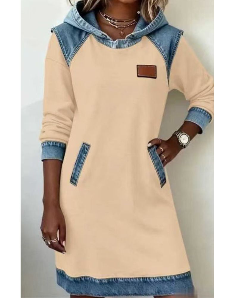 Angelica™ – Moderne jurk met capuchon