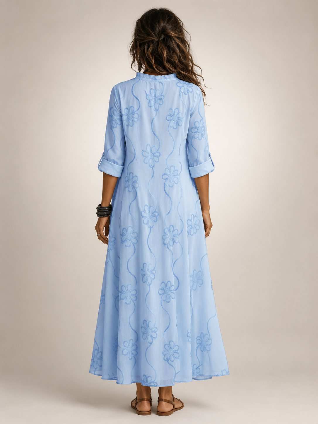 Merle | Buikbedekkende zomerjurk met bloemenprint