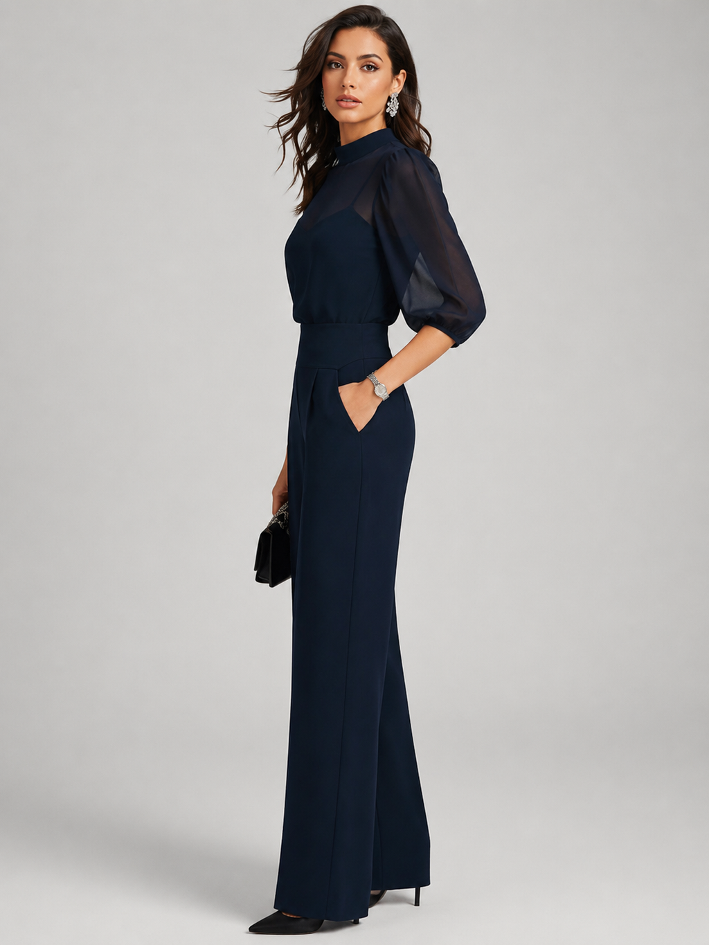 Amara | Driedelige chiffonset