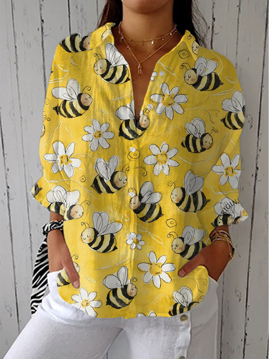 Franka | Bijenbloesem Blouse