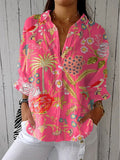 Floriana | Tropische Bloesem Blouse