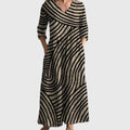 Jerica™ – Elegante vloeiende midi-jurk