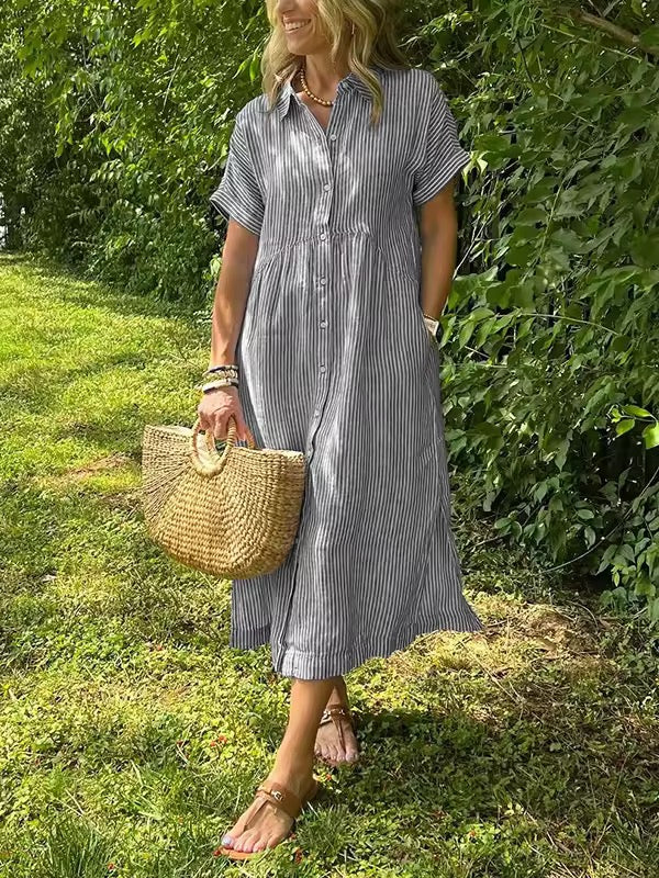 Theda™ – Comfortabele maxi-jurk voor elke dag