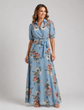 Lena | Maxi-jurk met bloemenprint