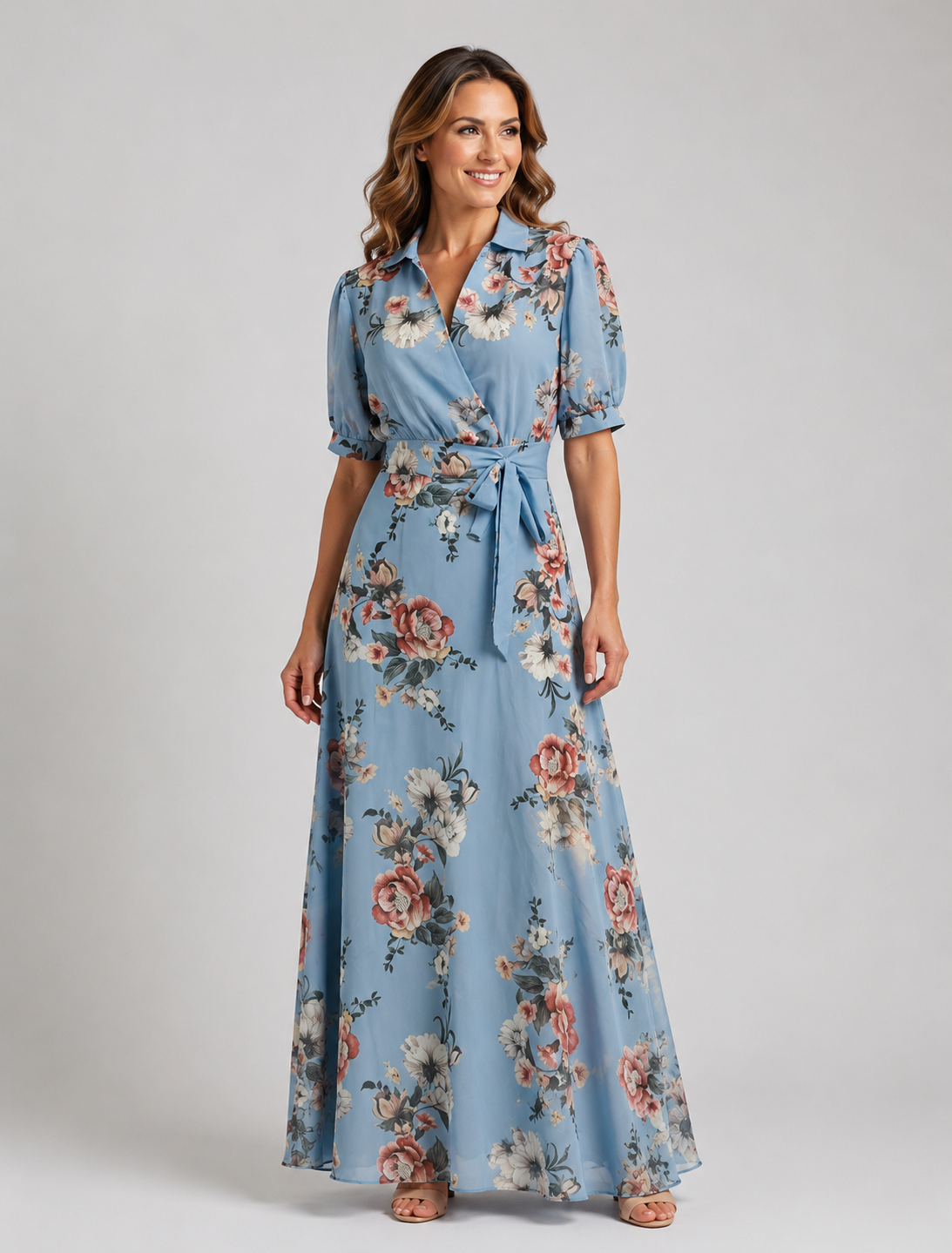 Lena | Maxi-jurk met bloemenprint