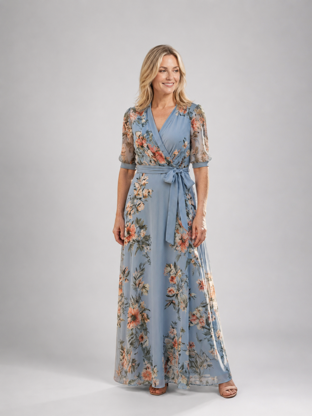 Lena | Maxi-jurk met bloemenprint