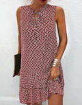 Miri™ – Mouwloze zomerjurk met buikbedekking