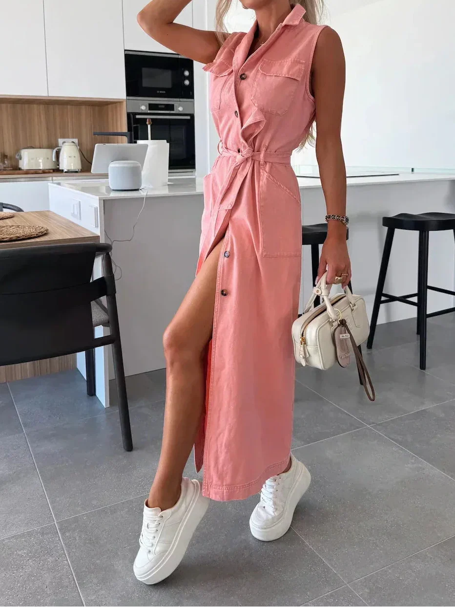 Diane™ – Losse casual maxi-jurk