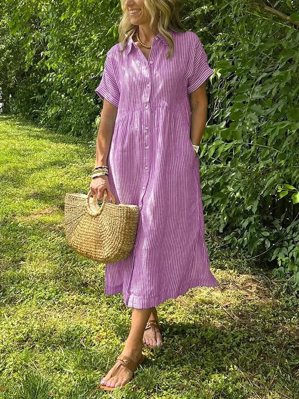 Theda™ – Comfortabele maxi-jurk voor elke dag