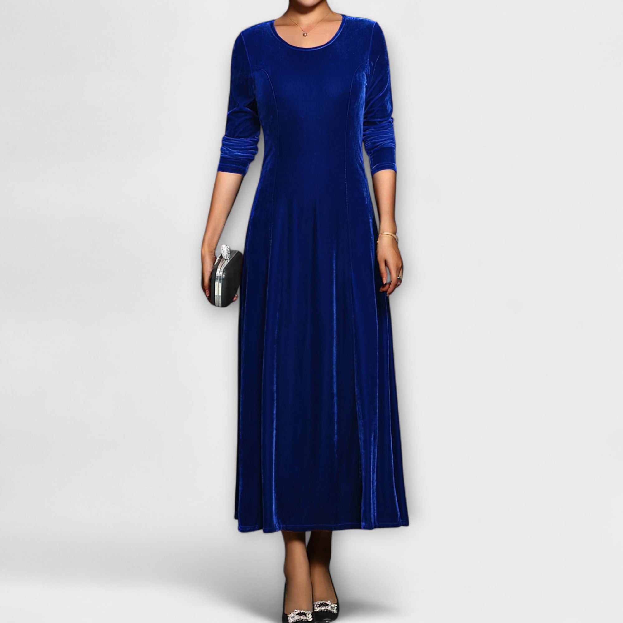 Marilou™ – Zachte fluwelen jurk