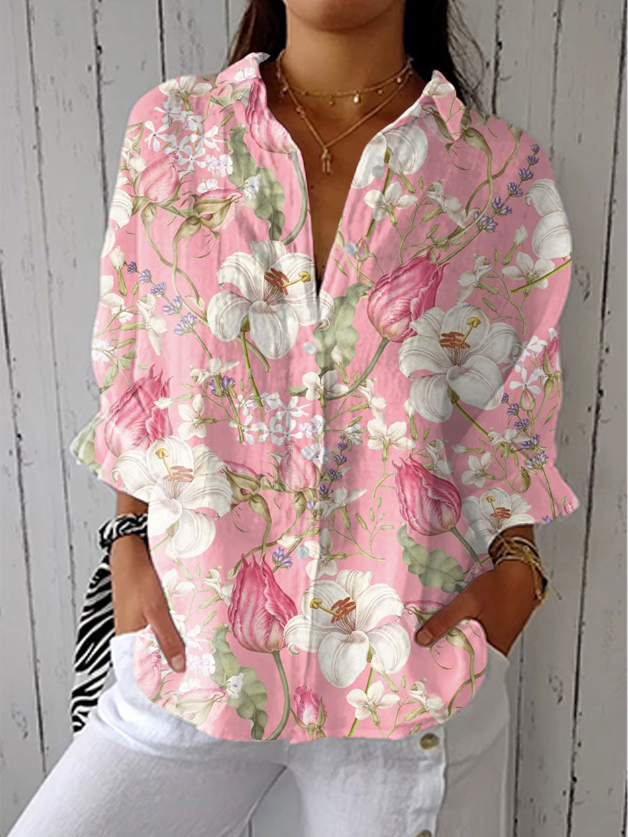 Frances | Elegante Bloesem Blouse