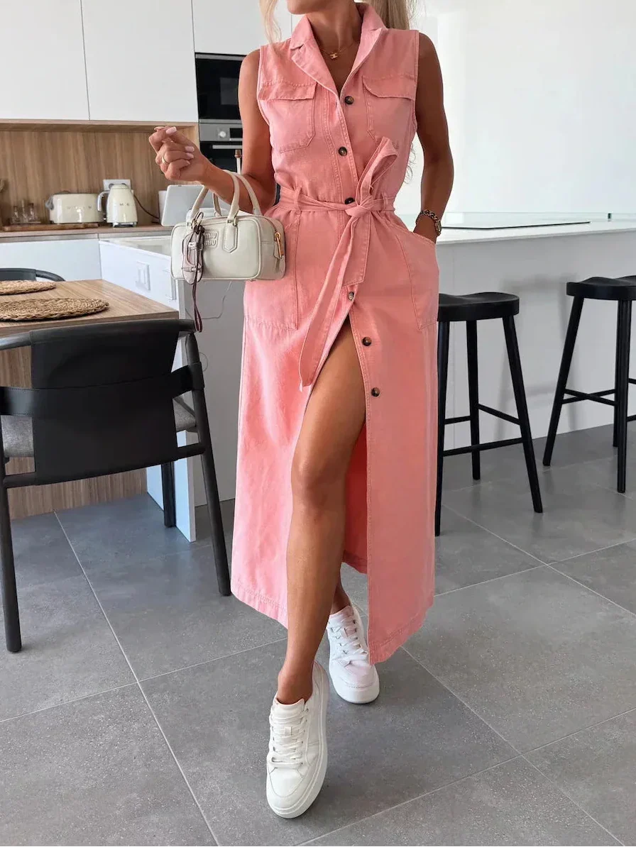 Diane™ – Losse casual maxi-jurk