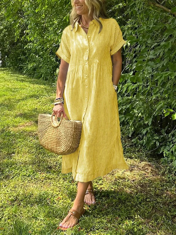 Theda™ – Comfortabele maxi-jurk voor elke dag