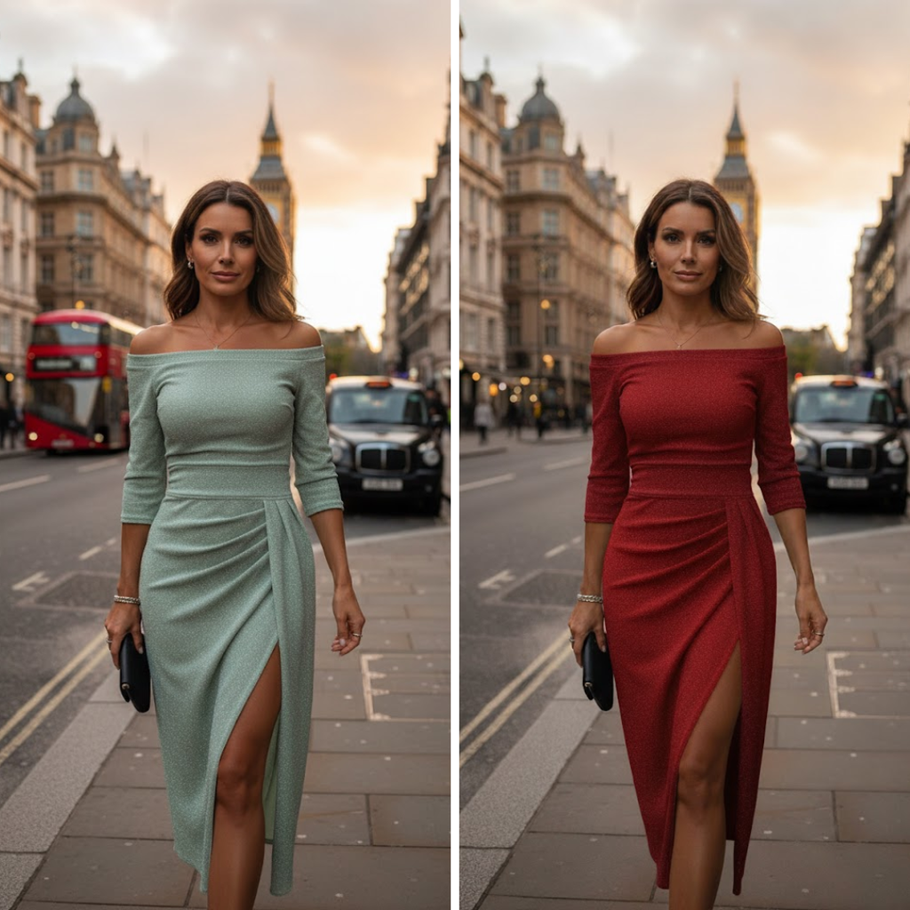 Ely™ – Chique maxi-jurk met halterhals en vloeiende pasvorm
