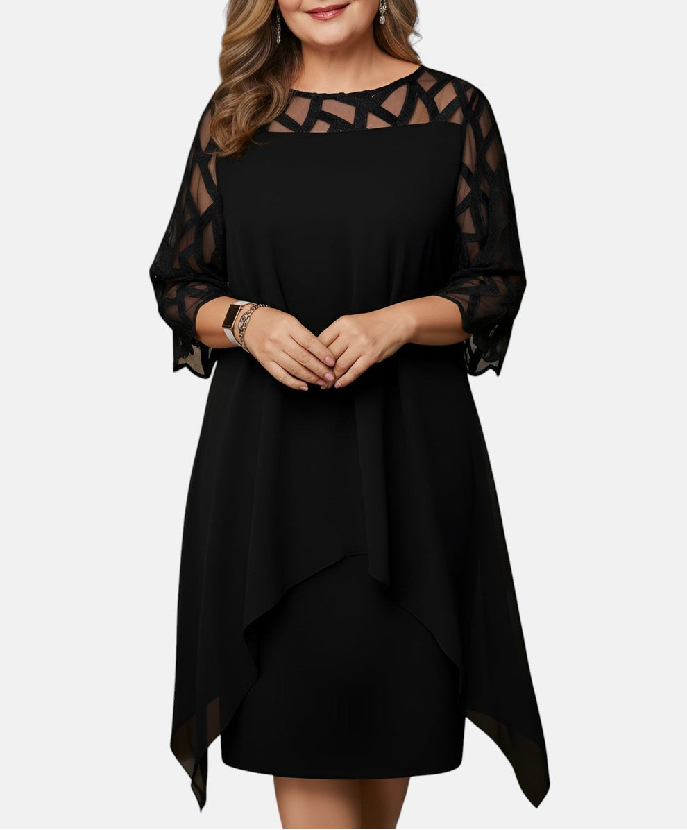 Yolanda™ – Elegante, comfortabele midi-jurk
