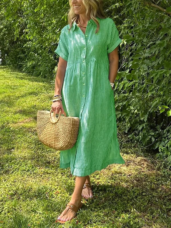 Theda™ – Comfortabele maxi-jurk voor elke dag
