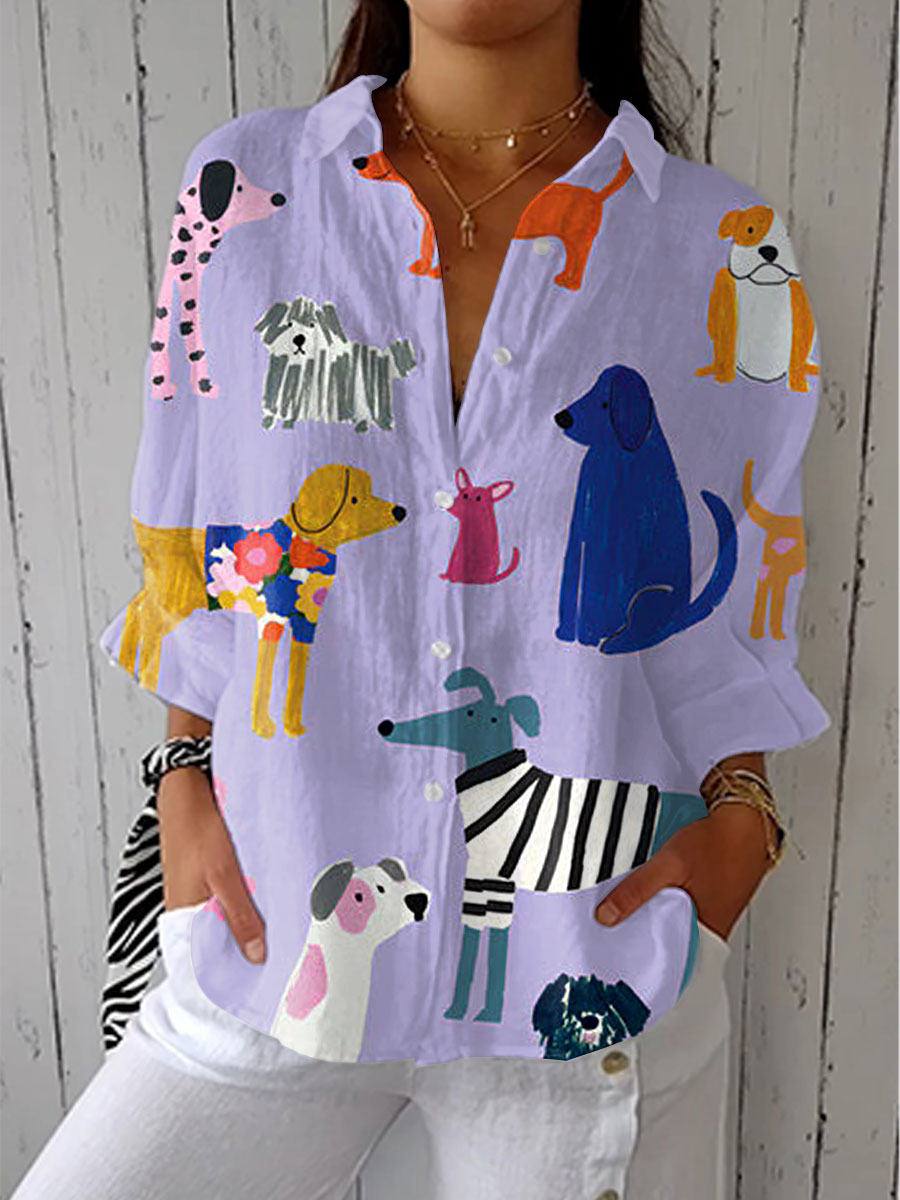 Florence | Speelse Honden Blouse