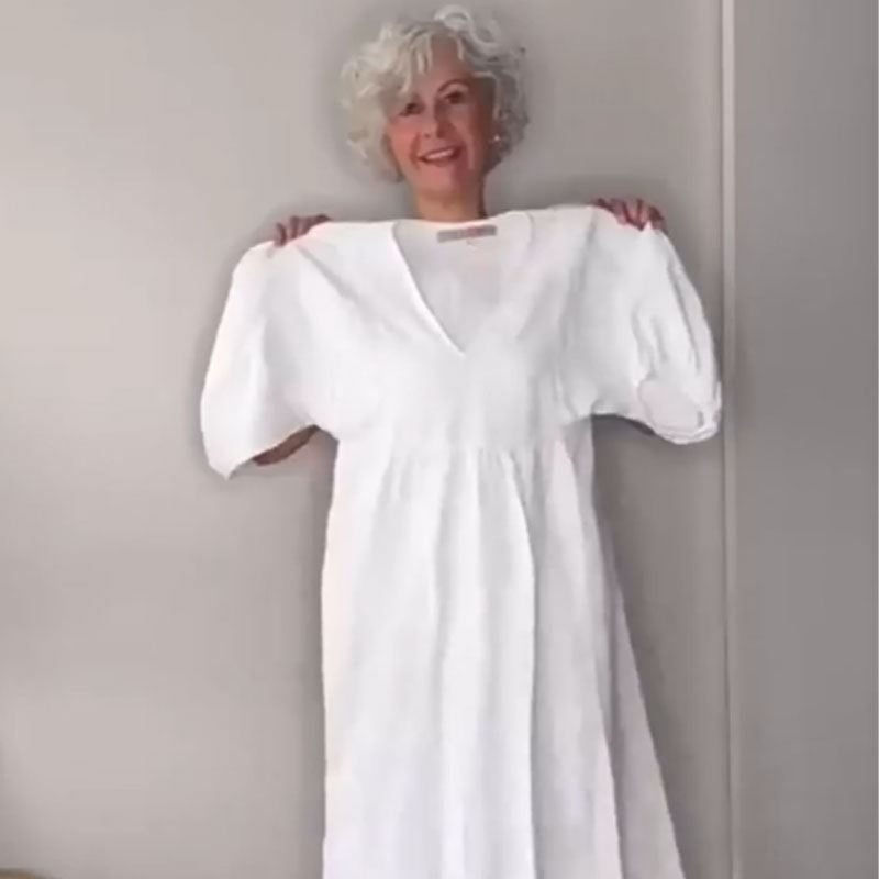 Willia™ – Comfortabele, chique jurk met V-hals