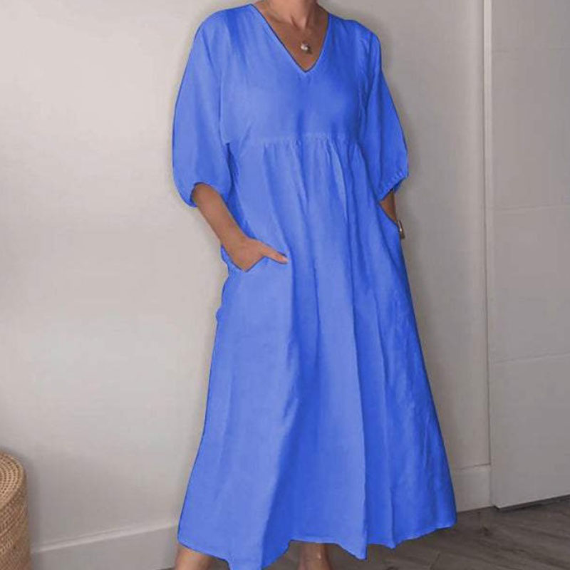 Willia™ – Comfortabele, chique jurk met V-hals