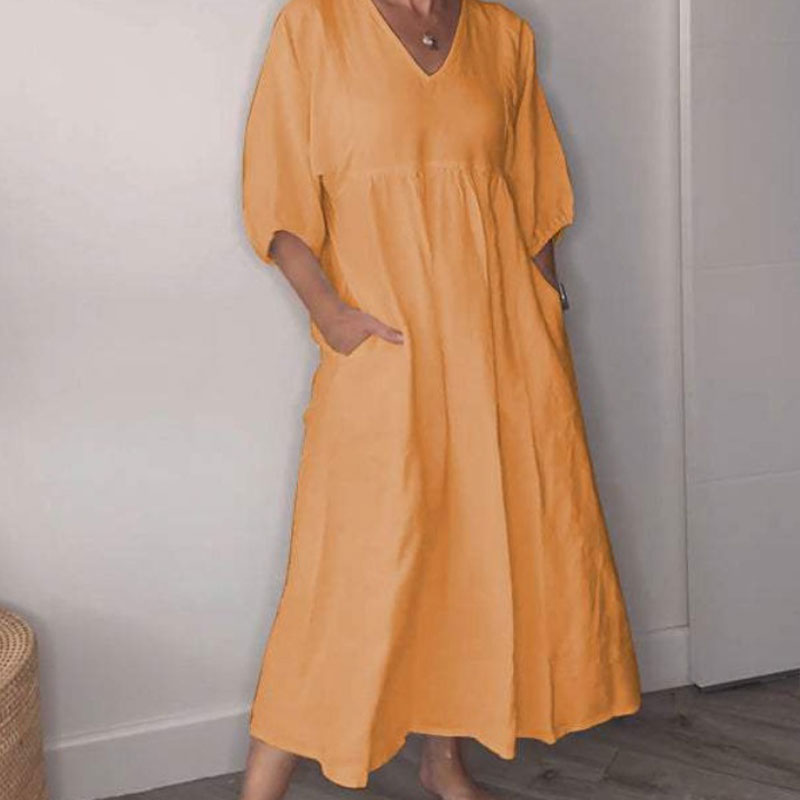Willia™ – Comfortabele, chique jurk met V-hals