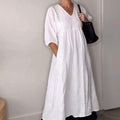 Willia™ – Comfortabele, chique jurk met V-hals