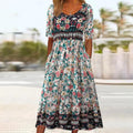 Sandra™ – Elegante boho-jurk met print voor dames