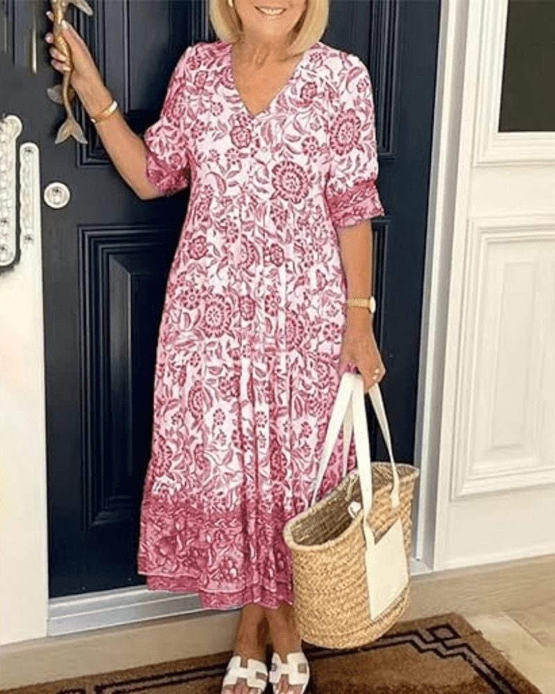 Ursula™ – Comfortabele zomerjurk, licht, vrouwelijk en elegant